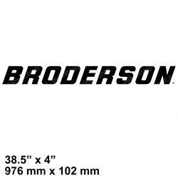 Picture of Decal - Broderson