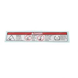 Picture of Decal Tip Over Hazard