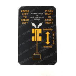 Picture of Decal - Drive Controls