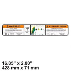 Picture of Decal - Dual Cap. (en/Fr)(plf)