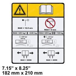 Picture of Decal - Capacity