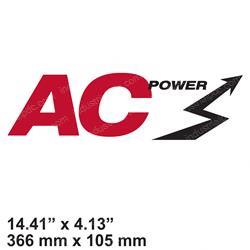 Picture of Label - Ac Power