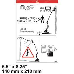 Picture of Decal - Operator Instructions