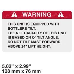 Picture of Decal - Warning