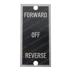Picture of Label Forward/Reverse Sw>