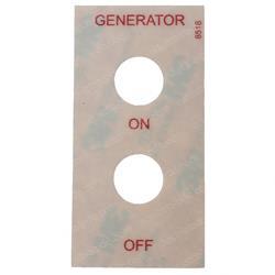 Picture of Decal - Generator Option