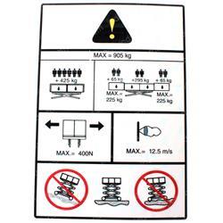 Picture of Decal - Cap(905kg)(dual Ext