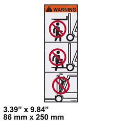 Picture of Decal - Fork & Mast Safety