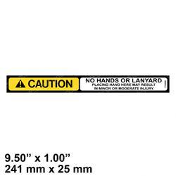 Picture of Decal - No Hands