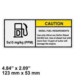 Picture of Decal/Fuel/Ulsd