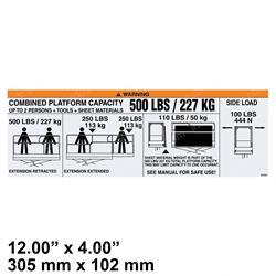Picture of Decal - Capacity 500