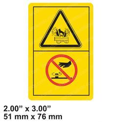 Picture of Decal Warn Explosi