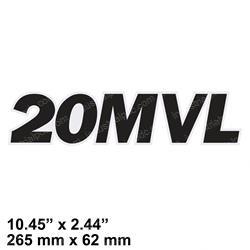 Picture of Decal - 20mvl