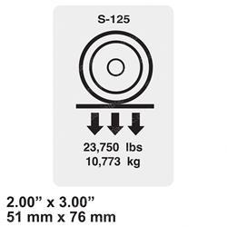 Picture of Decal - Wheel Load S-125