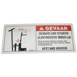 Picture of Decal Danger Electrocution Gr
