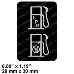 Picture of Label (dual-Fuel Switch)