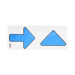 Picture of Decal - Blue Small Arrow