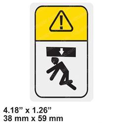 Picture of Decal -  Falling Parts Warning