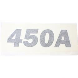 Picture of Decal Model 450a
