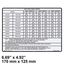 Picture of Decal-Battery