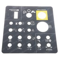 Picture of Decal Ground Control Panel