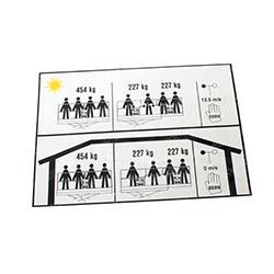 Picture of Decal - Max Load 454kg Ce