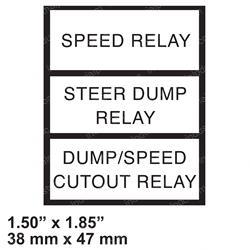 Picture of Decal - Relay Function