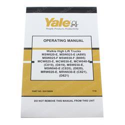 Picture of Operation Manual