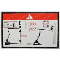Picture of Decal - Max Capacity