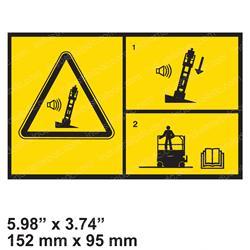 Picture of Decal - Tip Over Warning