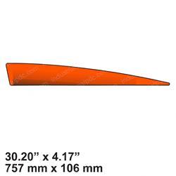 Picture of Decal - Orange Accent
