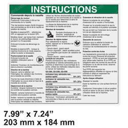 Picture of Decal - Instruction Platform