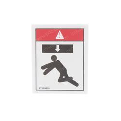 Picture of Decal - Crush Hazard