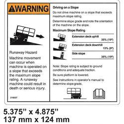 Picture of Decal-Danger-Runaway Haz