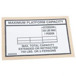 Picture of Nameplate Cap (6ft Pwr Ext)