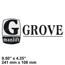 Picture of Decal, Grove Logo (black)