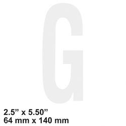 Picture of Decal - G White