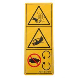Picture of Label,fan Warning