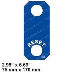 Picture of Decal - Blue Reset Icon