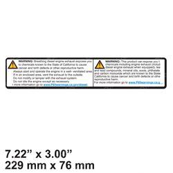 Picture of Decal Warning