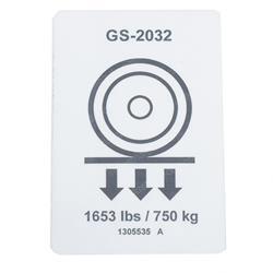 Picture of Decal, Label, Wheel Load,