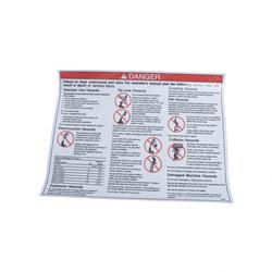 Picture of Decal General Safety Runabout