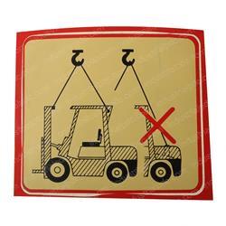 Picture of Plate - Caution