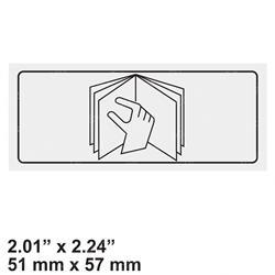 Picture of Decal - Hand on Book