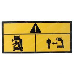 Picture of Decal - Crushing Hazard