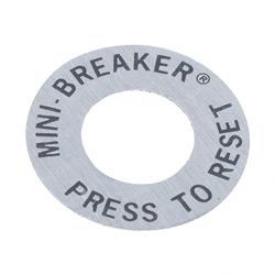 Picture of Nameplate -  Circuitbreaker