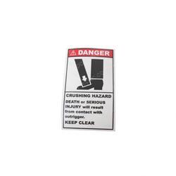 Picture of Label - Danger Crushing Hazard
