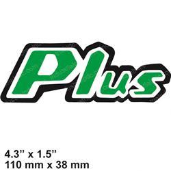 Picture of Decal - Plus