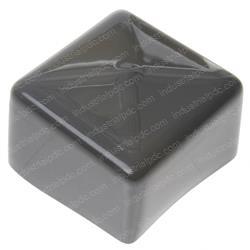 Picture of Cap-Black Plastic 1 1/2in Sqr