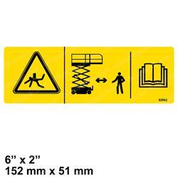Picture of Decal - Crush Hazard